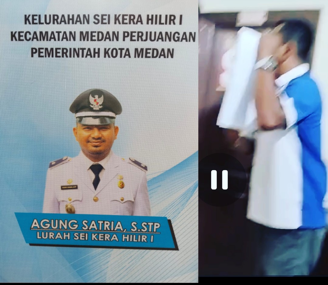 Pelayanan Buruk, Viral Wartawan Ngamuk Di Kantor Lurah SKH 1 Medan Perjuangan, Walikota Di Minta Agung Satria Di Copot Dan Inspektorat Periksa 