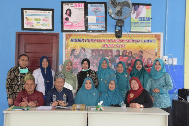 Desa Mukti Sari Wakili Kampar, Rumah Tangga BerPHBS Tingkat Provinsi Riau