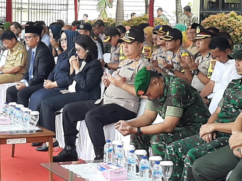 Kapolda Banten Hadiri Upacara HUT Agraria Nasional dan Tata Ruang ke 59