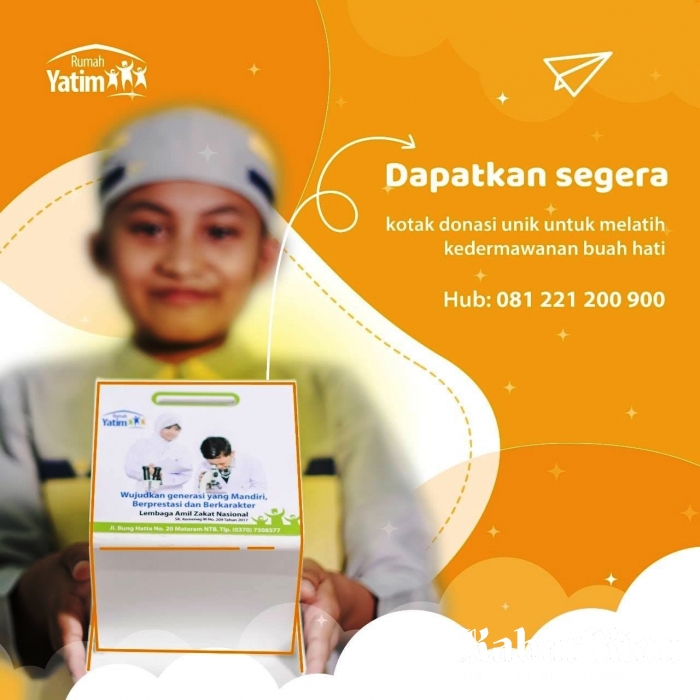 Rumah Yatim Riau Sediakan Kotak Amal Gerakan S3 Gratis