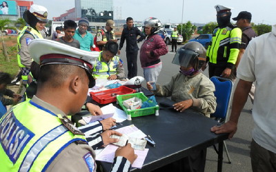 Tilang Hari Pertama Operasi Zebra Seligi 2019 Polres Kepri Meningkat 50 Persen