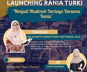 Rumah Besar Perempuan Indonesia Launching Bersama Rania Turki