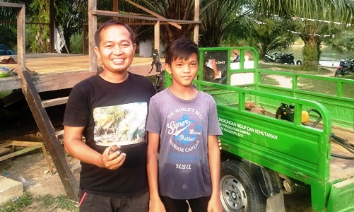 Pemuda 15 Tahun di Kampar Temukan Granat dalam Sungai