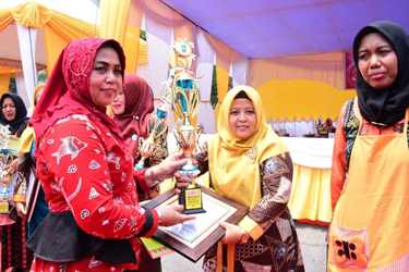 TP-PKK Kabupaten Bengkalis Dapat Dukungan Kasmarni Amril