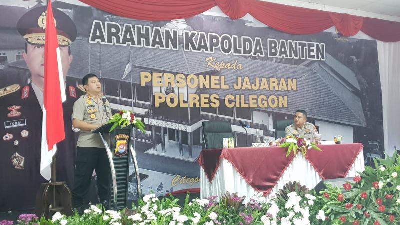 Kapolda Banten : Bekerja dengan Hati Ikhlas dalam Layani dan Menjaga Ketertiban Masyarakat