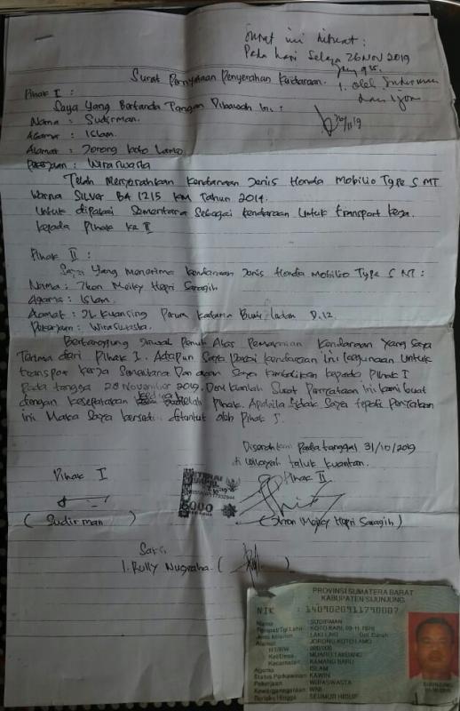 Pelapor Bukan Leasing SMS, Jhon: Kok Saya Berdua Dipenjara