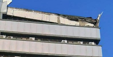 Gedung Lantai Atas Lembaga Sensor Film Tiba-tiba Rubuh