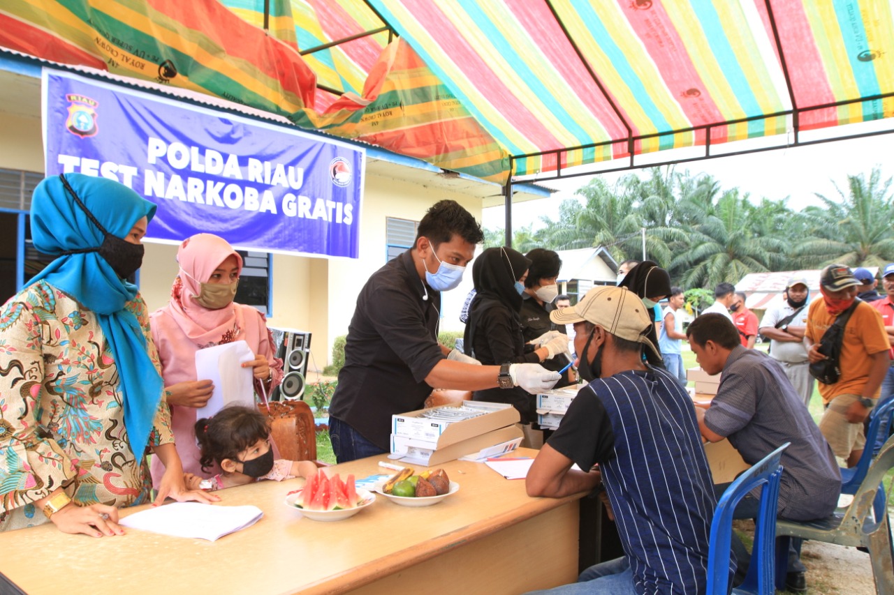 Polisi: Ratusan Karyawan PT IP Inhu Negatif Narkoba