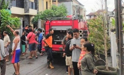 Rumah Bule di Bali Hangus Satu Pembantu Tewas