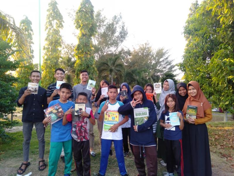 Komunitas Ruang Baca Bengkalis Terapkan Sabtu Membaca