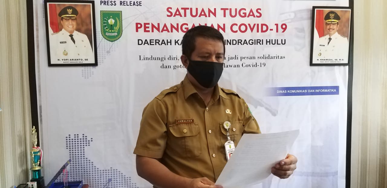 Update Covid-19 di Inhu per 2 Oktober, Terkonfirmasi 354 Kasus