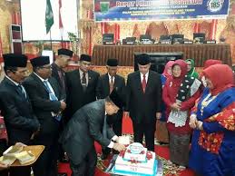 Bupati Ali Mukhni Sampaikan Asal Mula Padang Pariaman