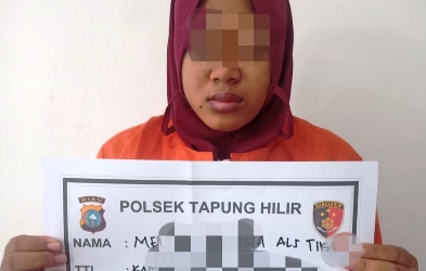 Ibu Muda di Tapung Hilir, Kampar Ini Jadi Tersangka "Kasus Penipuan?"