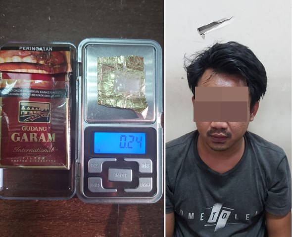 Satres Narkoba Polres Kota Tangerang Kembali Mengamankan Pelaku Narkoba