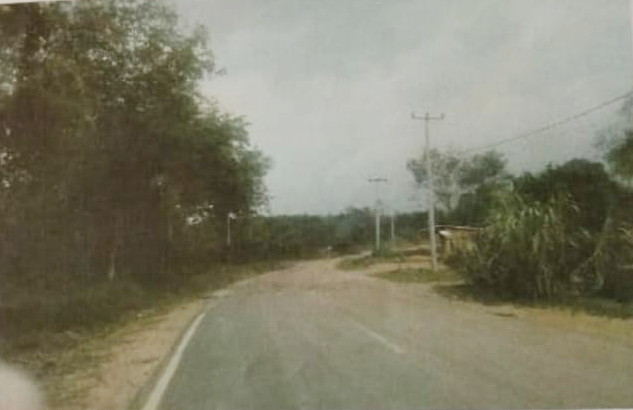 Diukur, Jalan Lubuk Jambi Dibangun PT Kapurindo Menyusut dar Volume