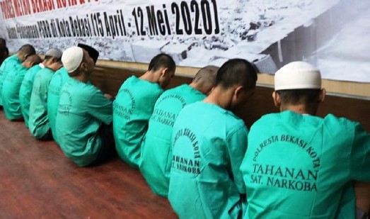 Selama PSBB di Bekasi 26 Kasus Narkoba Diungkap di 2 di Check Point