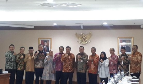 BPK RI Dikunjungi Ketua dan Perangkat KPK