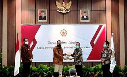 Mulai Hari Ini Masmudi Kini Pimpin BPK Kepri