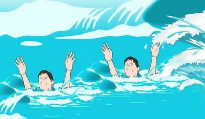 Ombak Pantai Lippo Carita Seret Dua Wisatawan Tangerang, Satu Hilang