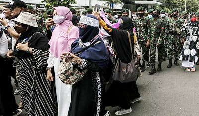 Bawa Sajam dan Narkoba, Lima Orang Peserta Aksi 1812 Jadi Tersangka