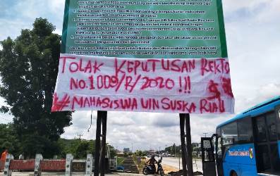 UKT UIN Sultan Syarif Kasim Riau Diprotes, Mahasiswa Ancam Demo Keluar Kampus