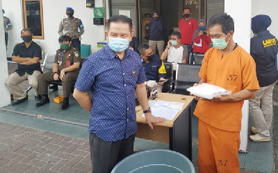 Polda Riau Musnahkan BB 6 KG Sabu Ditambah Inek