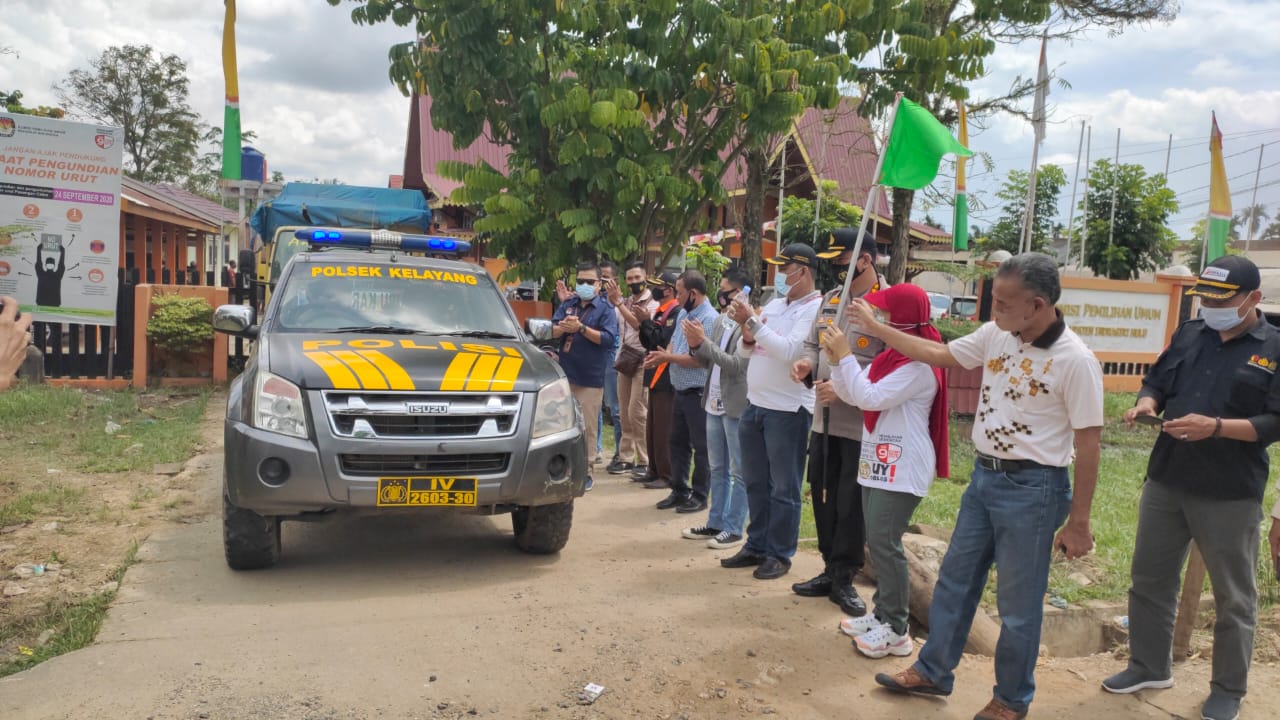 Logistik Pilkada Inhu Mulai Didistribusikan