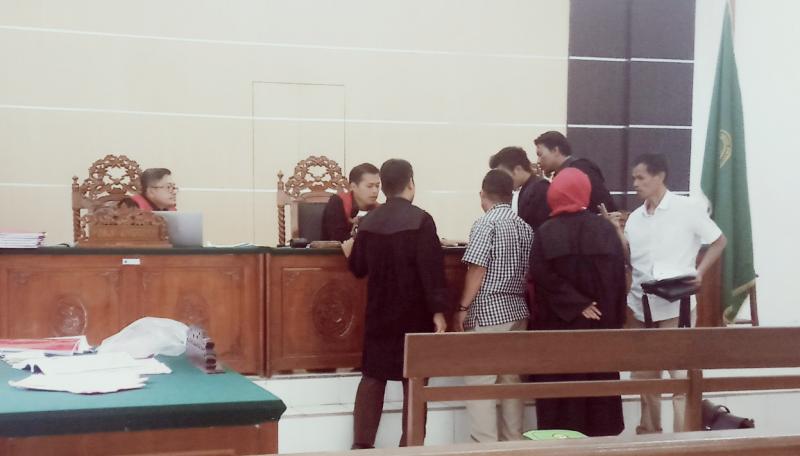 PH! Saksi Ahli Tegang, Terkait Dicecar pertanyaan Dipersidangan, Jurnalis Rohil Harus Dijerat UU ITE