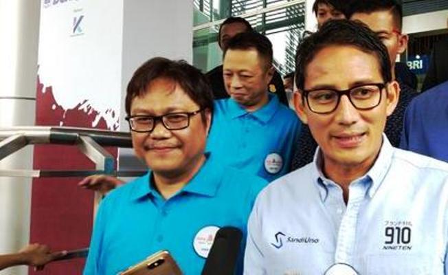Sandiaga Janji Naikkan Taraf Hidup Pengendara Ojek