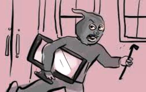 Polsek Tembilahan Hulu Amankan Laptop dan Pencurinya