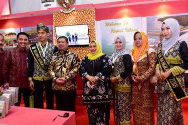 Riau Expo Tahun 2019 , Buapti Amril; Saya Yakin Stand Bengkalis Juara