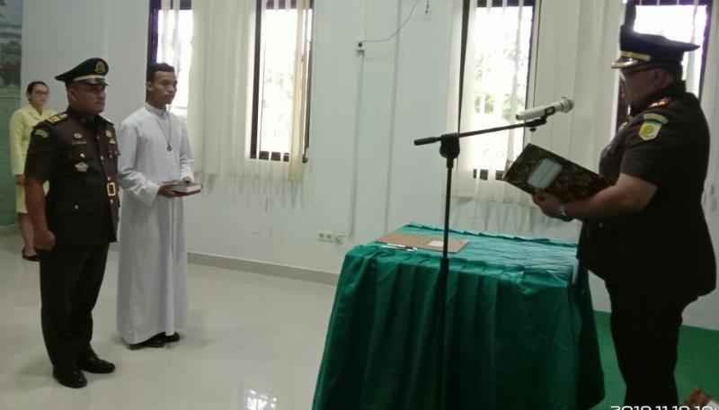 Kejari Kampar Laksanakan Pelantikan Kasi Intel Baru