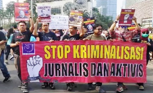Dinilai Mundurnya Demokrasi Diera Jokowi, AJI Bereaksi