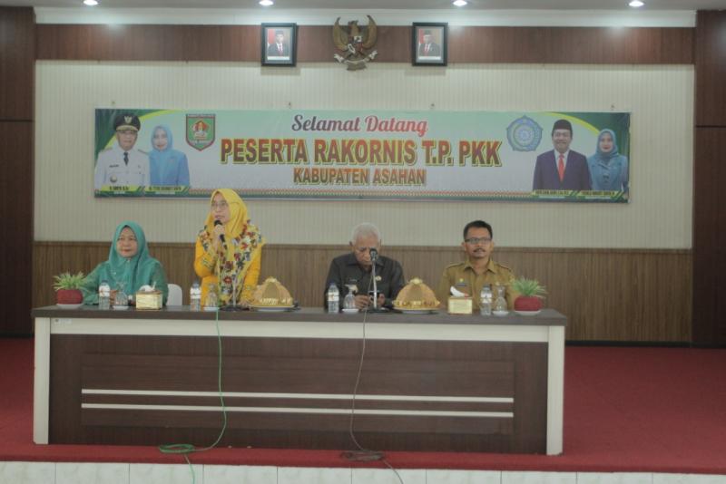 TP PKK Asahan dan Bupati Rakornis