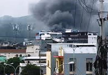 Warga Dumai Kehilangan Jaringan Telkomsel, Tenyata Pusatnya Terbakar