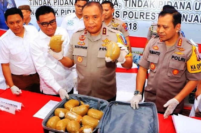 Sabu 12 Kg Batal Beredar Tahun Baru Kalsel