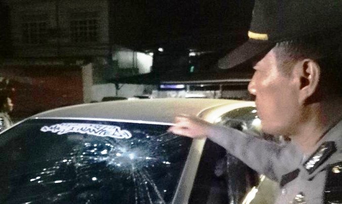 Taxi Online di Makasar Diserang Geng Motor