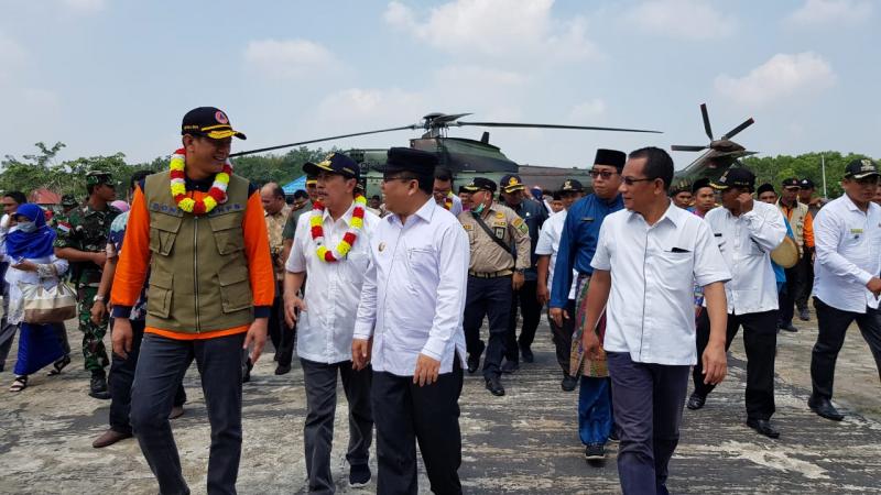 Kepala BNPB RI Puji Keberhasilan Meranti Antisipasi Karlahut