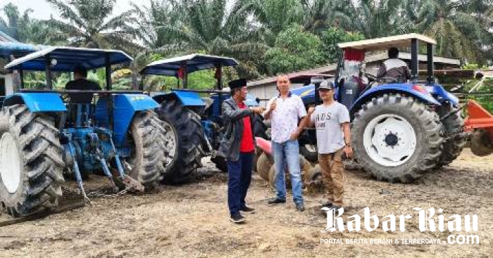 Ketum SantanNU Terjunkan Tim Tanam Jangung Sungai Kuning, Kuansing