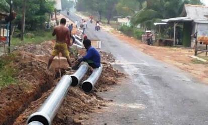 Pemasangan Pipa PDAM Dipungli, Dewan Padangpariaman Berang