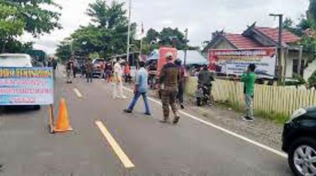 4 Pos Larang Mudik Polres Kukar Segera Dibangun