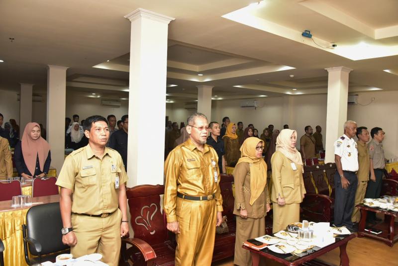 H Heri Indra Putra Buka Acara Buka Sosialisasi Pengamanan Informasi Pemda