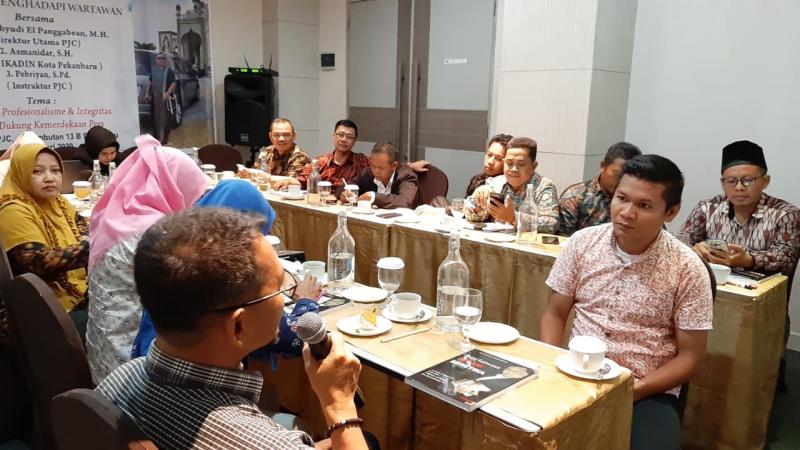 PJC Adakan Pelatihan, "Memaksimalkan Profesi Apapun dengan Ilmu Jurnalistik"