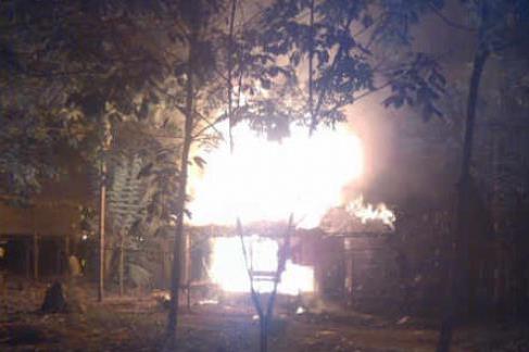 Penambang Balas Bakar Mobil Dinas Wagub Babel dan Satpol PP