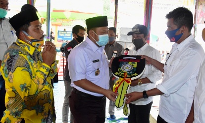 Pemkab Kampar Kembali Alokasikan DBK Pada Desa, Tanjung Balik Dapat Ambulance