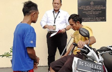 Dua Penjahat Kambuhan Ditangkap Polda Sumsel