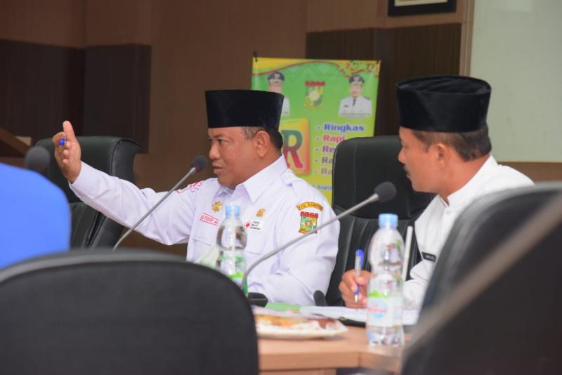 Rapat Bersama Tim Pemantau Pemilu, Ini yang Disampaikan Sekda