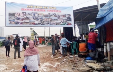 Rumah Lapis di Kampung Akuarium DKI Jakarta Langgar Perda