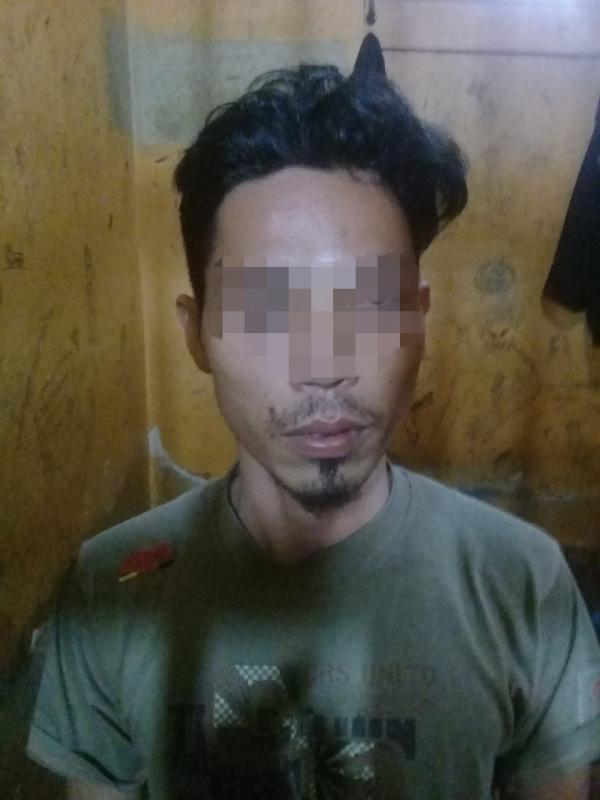 Reskrim Kampar Kiri Bekuk MW Pelaku Pengancaman