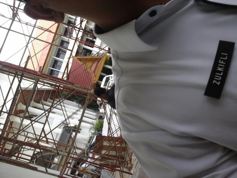 Ada Apa? PPK Larang Wartawan Mengintip Kerja Rehab Kantor Wako